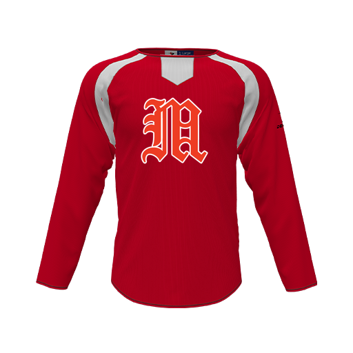 [CUS-DFW-PULL-FLC-CNK-LSL-RED-YS-LOGO2] Pullover (Youth S, Red, Logo 2)