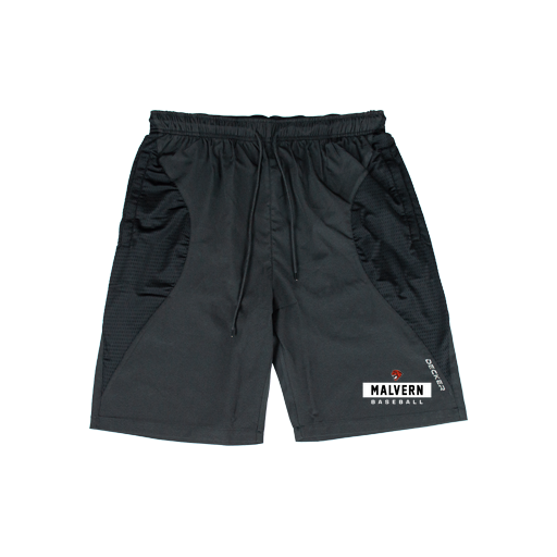 [CUS-DFW-SHOR-PER-CRV-BLK-YXXS-LOGO3] Shorts (Curve Shorts) (Youth XXS, Black, Logo 3)
