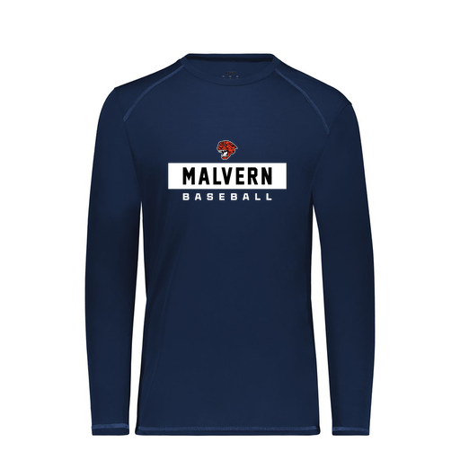 [6846.065.S-LOGO3] Youth SoftTouch Long Sleeve (Youth S, Navy, Logo 3)