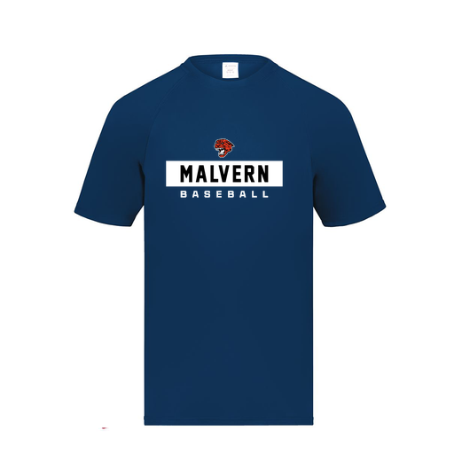 [2791.065.S-LOGO3] Youth Smooth Sport T-Shirt (Youth S, Navy, Logo 3)