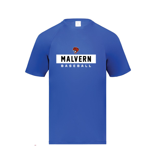 [2791.060.S-LOGO3] Youth Smooth Sport T-Shirt (Youth S, Royal, Logo 3)