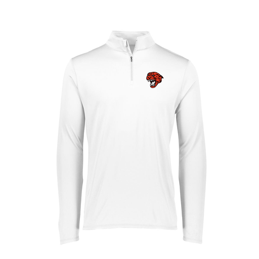 [FTLQFLWH-FAXS-LOGO1] Decker Women's Flex-Lite 1/4 Zip Shirt (Female Adult XS, White, Logo 1)