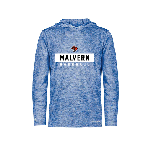 [FOLHCGRY-YS-LOGO3] Decker Youth Charge Hoodie (Youth S, Royal, Logo 3)