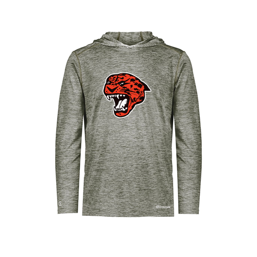 [FOLHCGGY-YS-LOGO1] Decker Youth Charge Hoodie (Youth S, Gray, Logo 1)