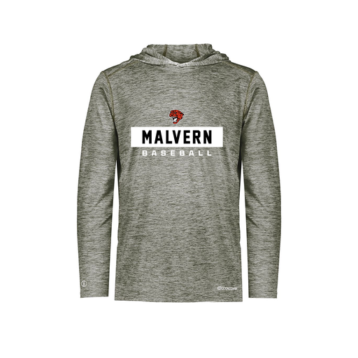 [FOLHCGGY-YS-LOGO3] Decker Youth Charge Hoodie (Youth S, Gray, Logo 3)