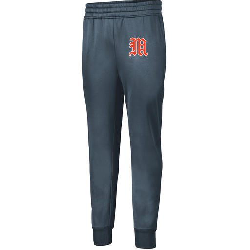 [5566.059.XS-LOGO2] Men's PERFORMANCE FLEECE JOGGER (Adult XS, Gray, Logo 2)