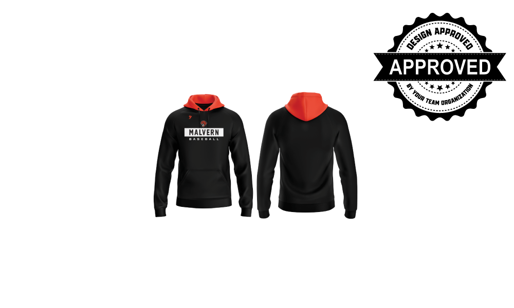 Malvern Baseball - Black Hoodie